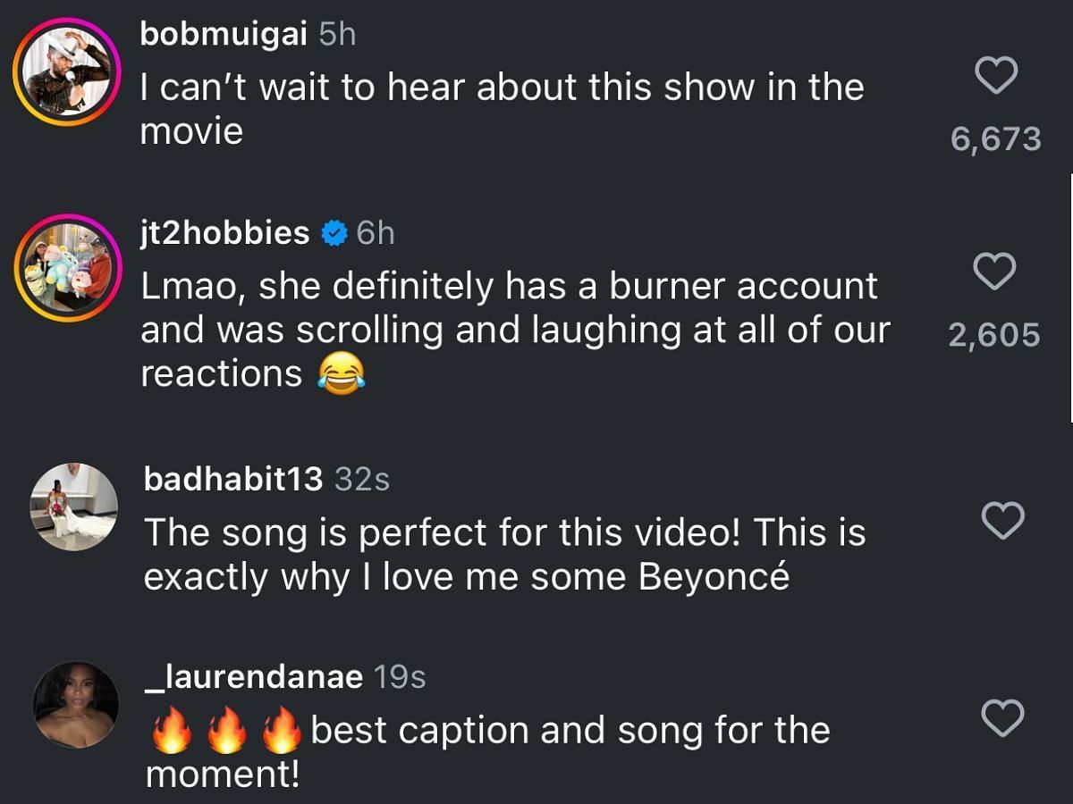 Netizens react to Bey's latest IG video (Image via Instagram/ @beyonce)